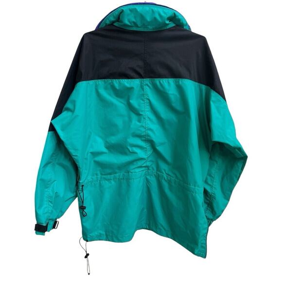 Columbia Men Vtg Radial Slv Sz M Green Ski Snowboard Windbreaker Jacket Pullover - Picture 2 of 10